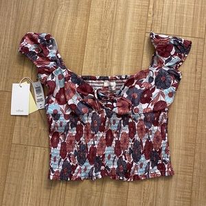 NEW W/TAGS! Aritzia Wilfred Crop Top